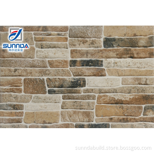 digital glazed outside vintage villa ceramic house outdoor wall tiles non slip stone exterior slate ceramic clinker wall tiles